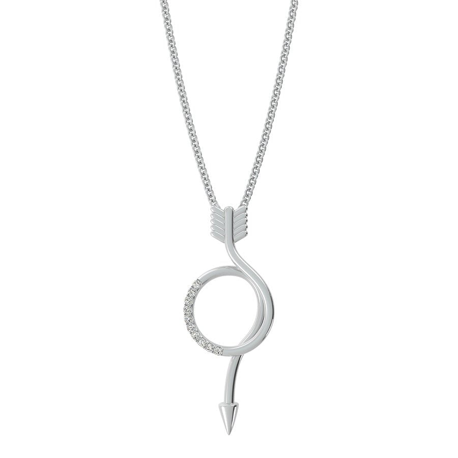 Spiral Arrow Pendant - Jewelry Exchange Center