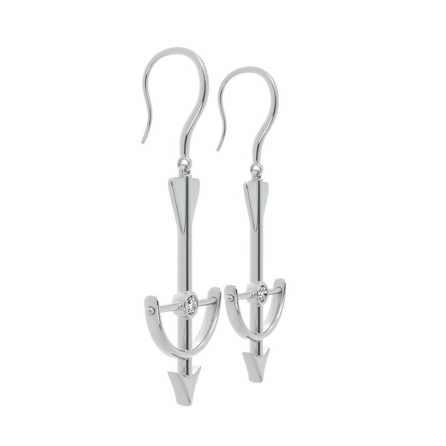 Arrow and Bow Earrings - Jewelry Exchange Center