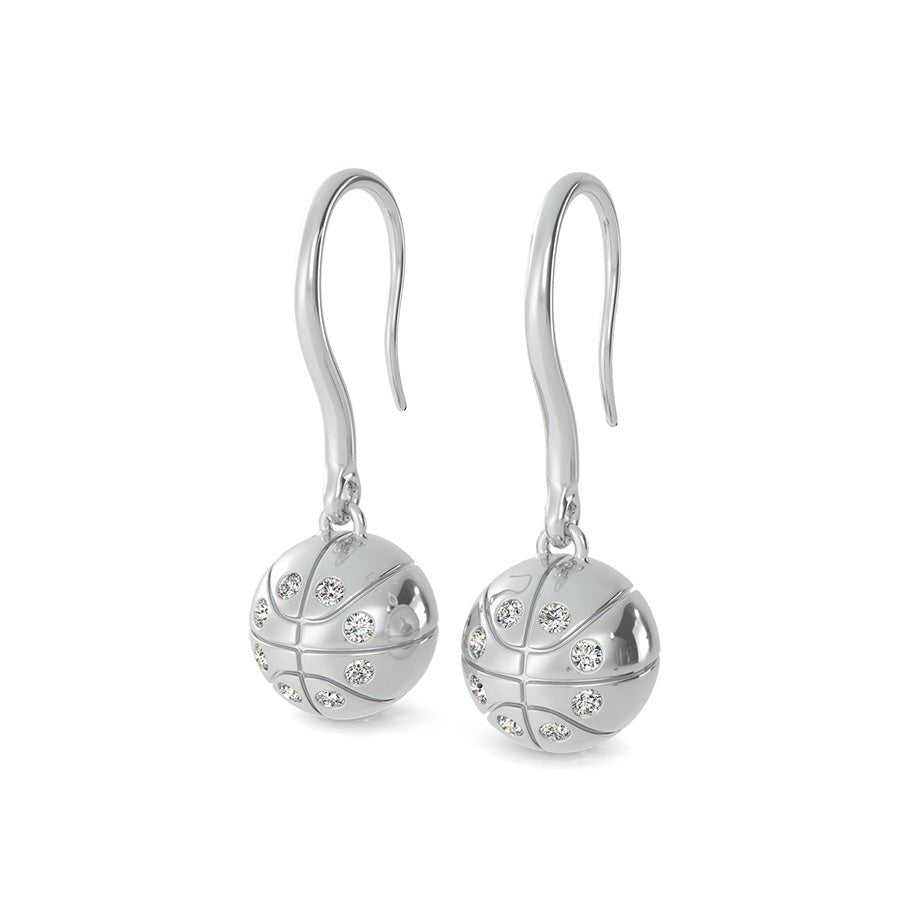 Basketball Earrings - Jewelry Exchange Center