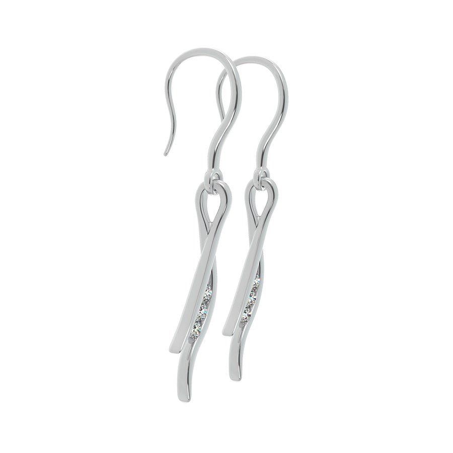Angel Wing Charm Earrings - Jewelry Exchange Center