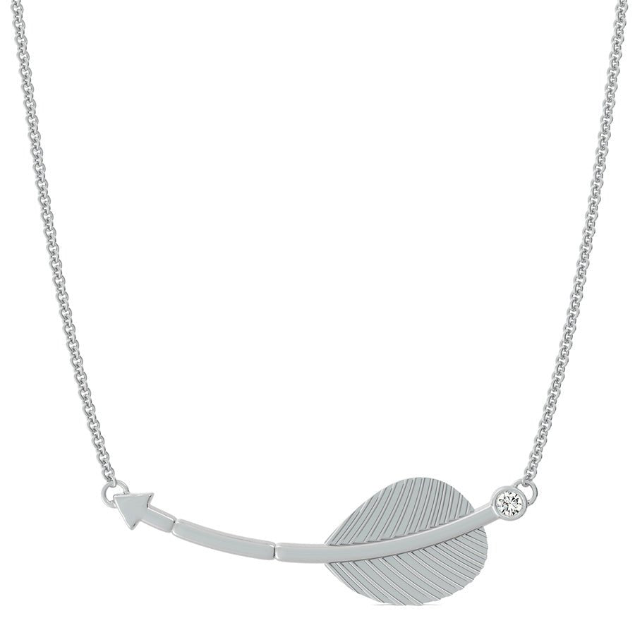 Sideways Arrow Pendant - Jewelry Exchange Center