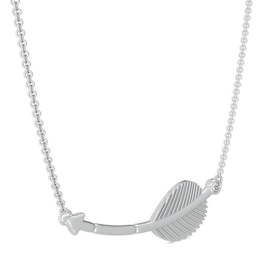 Sideways Arrow Pendant - Jewelry Exchange Center