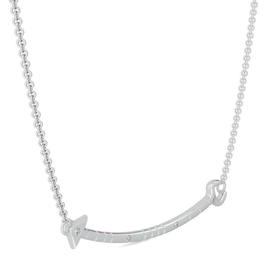 Curved Arrow Pendant - Jewelry Exchange Center