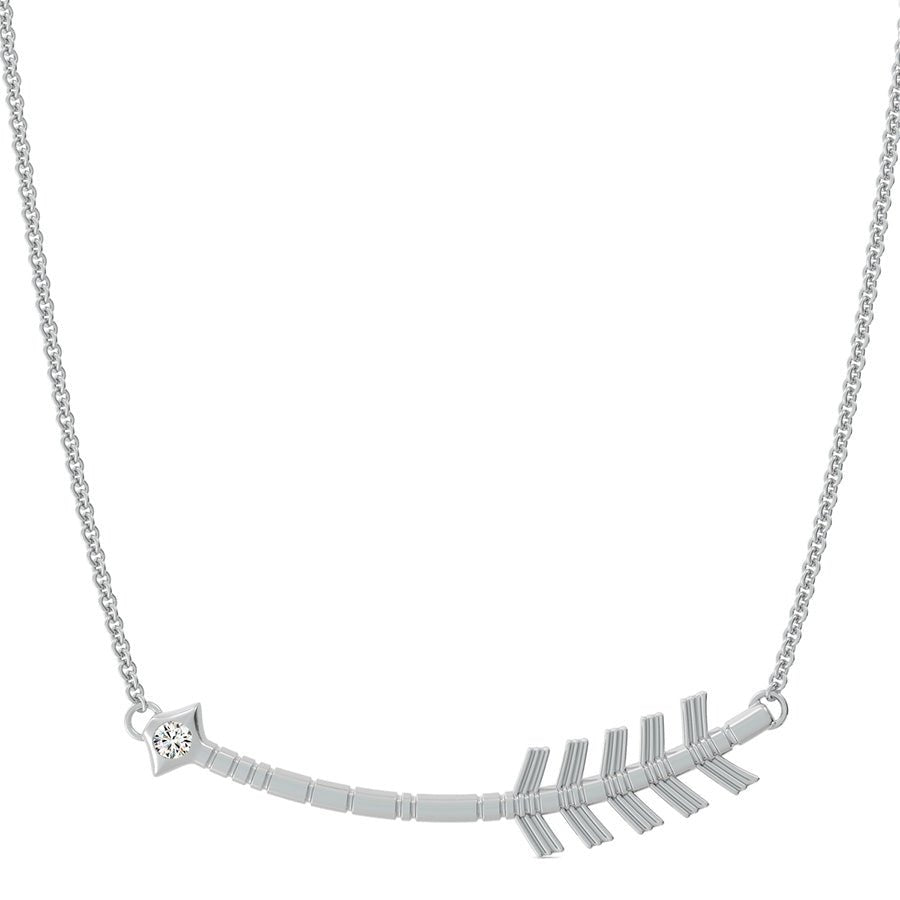 Curved Arrow Pendant - Jewelry Exchange Center