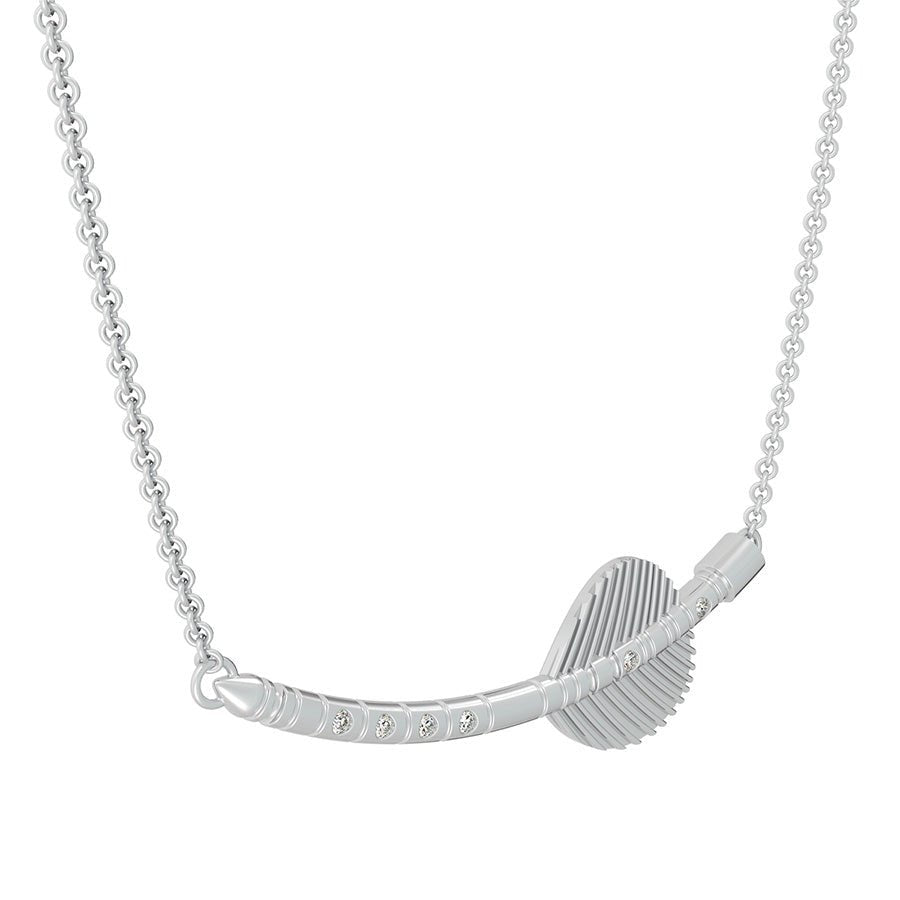Sideways Arrow Pendant - Jewelry Exchange Center