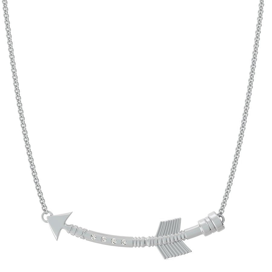 Sideways Arrow Pendant - Jewelry Exchange Center