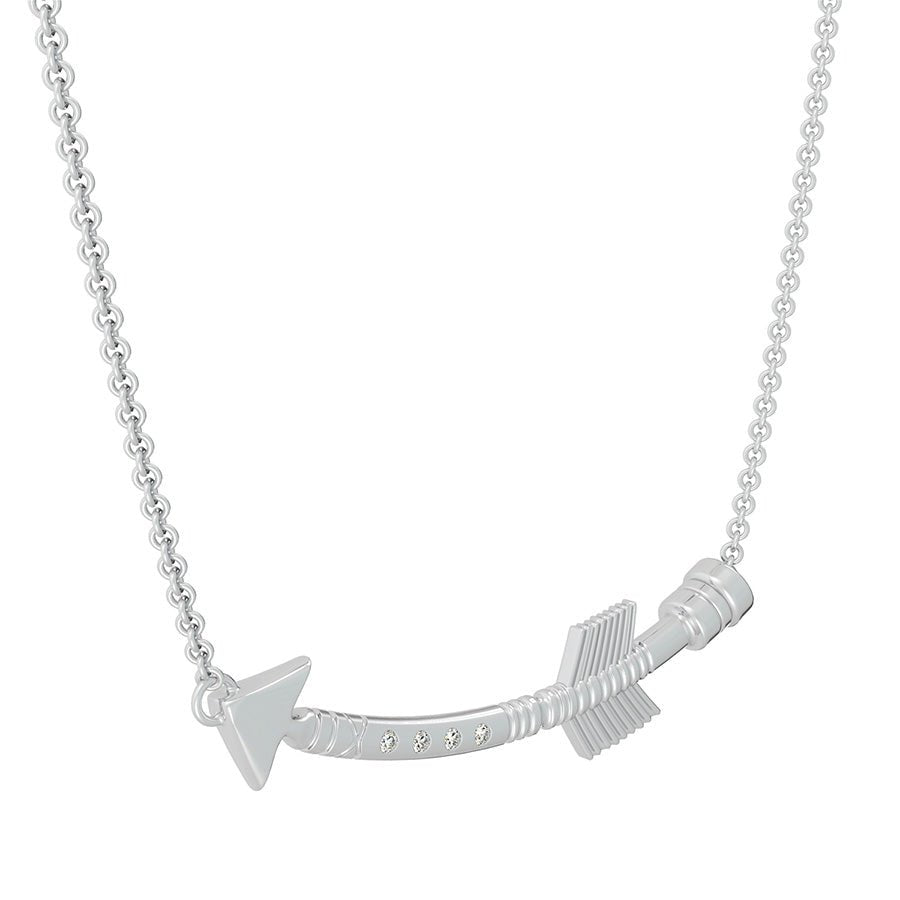 Sideways Arrow Pendant - Jewelry Exchange Center