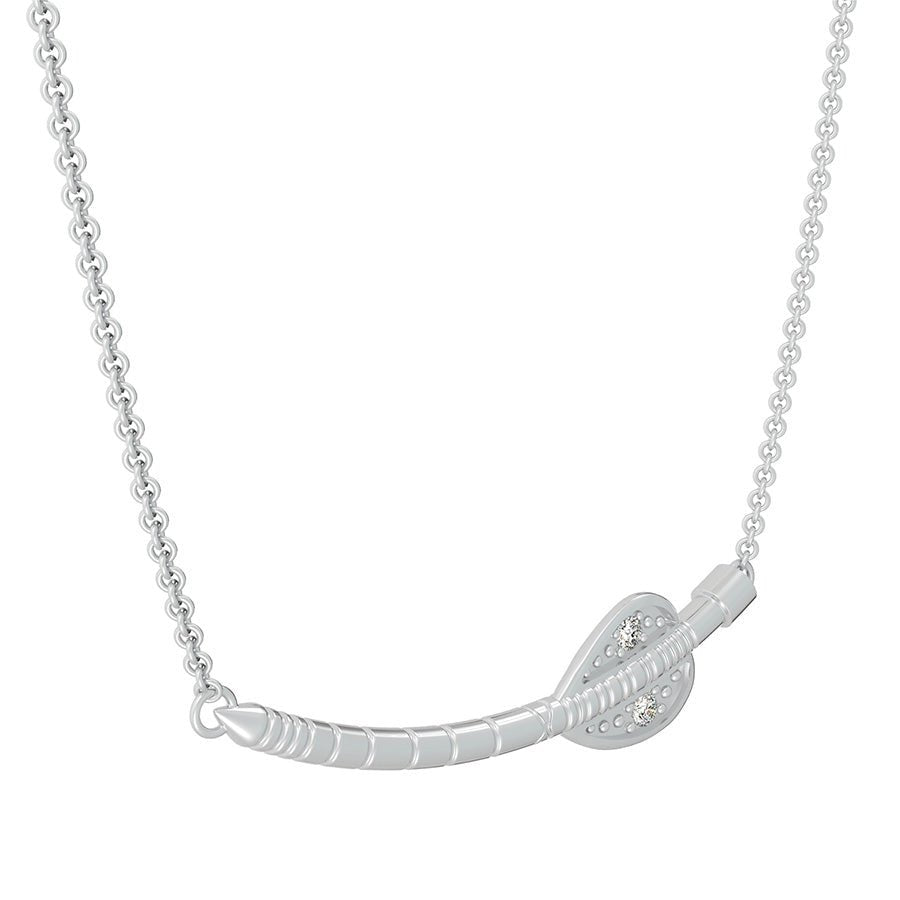 Curved Arrow Pendant - Jewelry Exchange Center