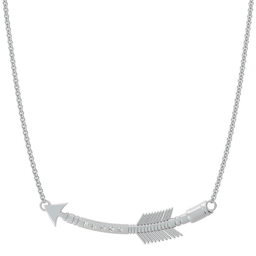 Curved Arrow Pendant - Jewelry Exchange Center