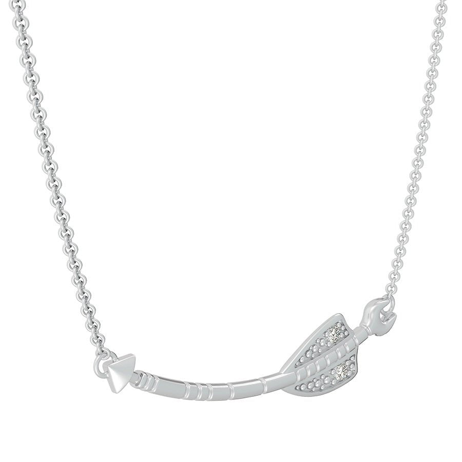 Sideway Arrow Pendant - Jewelry Exchange Center