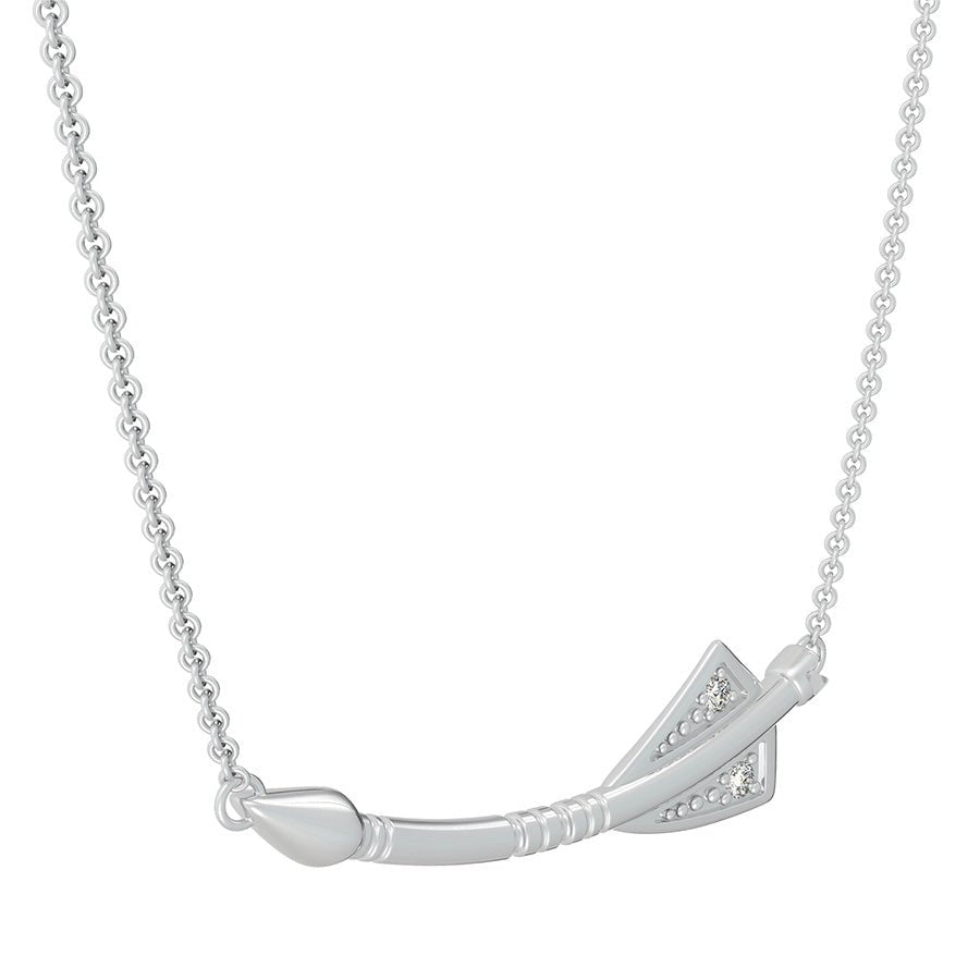 Curved Arrow Pendant - Jewelry Exchange Center