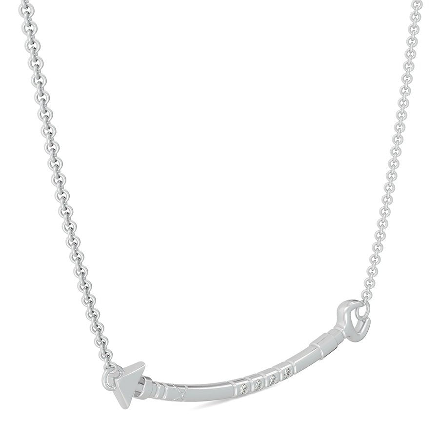 Curved Arrow Pendant - Jewelry Exchange Center