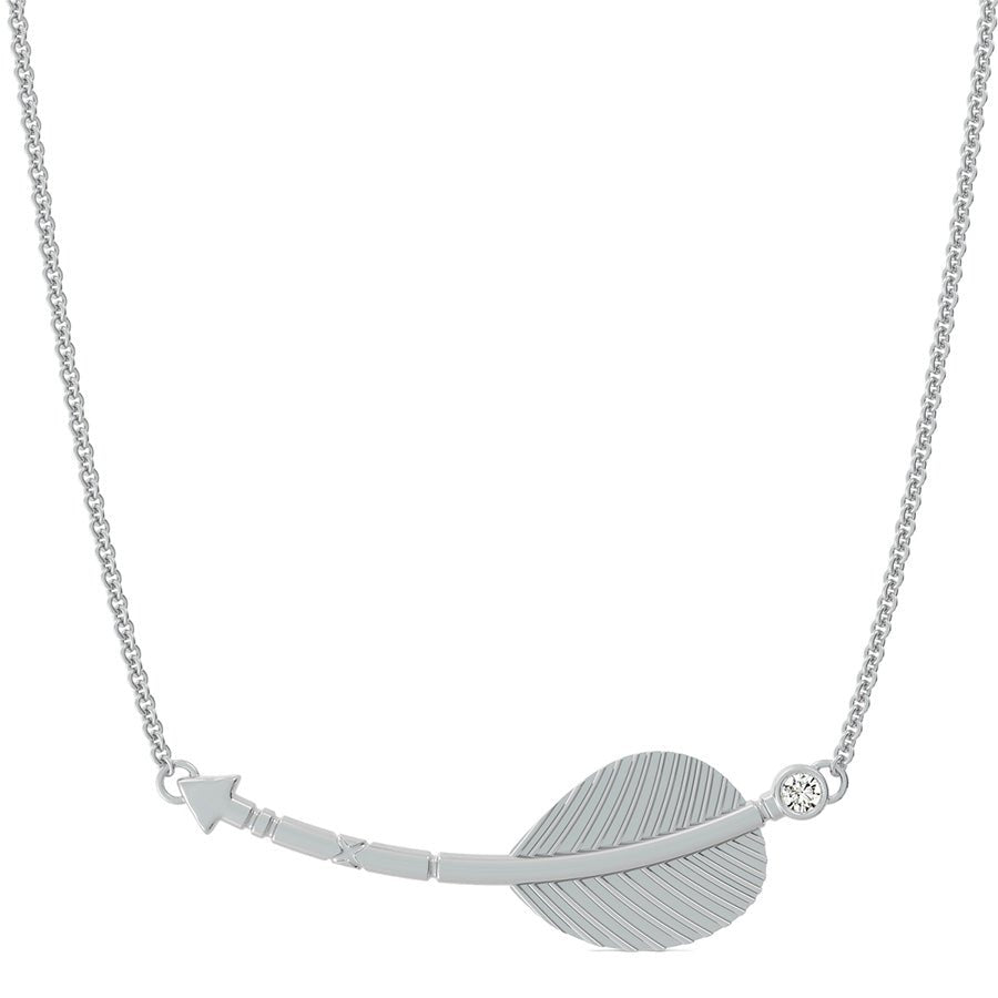Sideways Arrow Pendant - Jewelry Exchange Center
