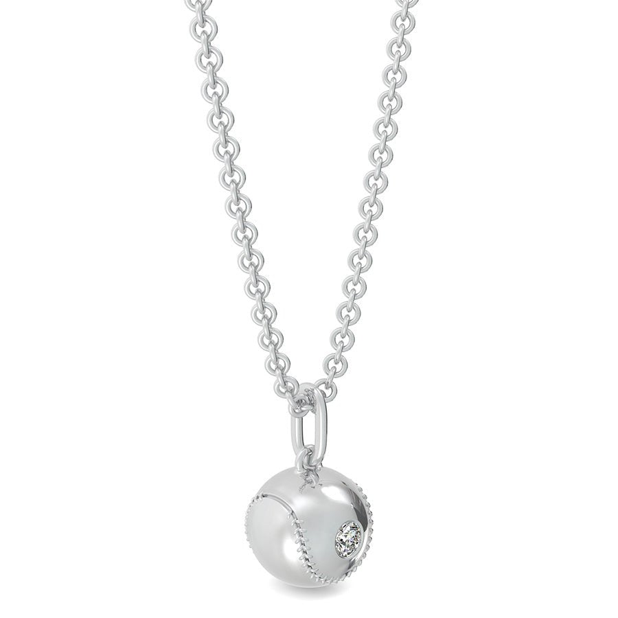 Baseball Charm Pendant - Jewelry Exchange Center