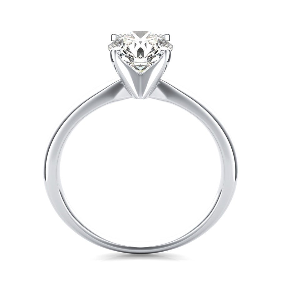 Delicate And Classic Solitaire Engagement Ring - Jewelry Exchange Center
