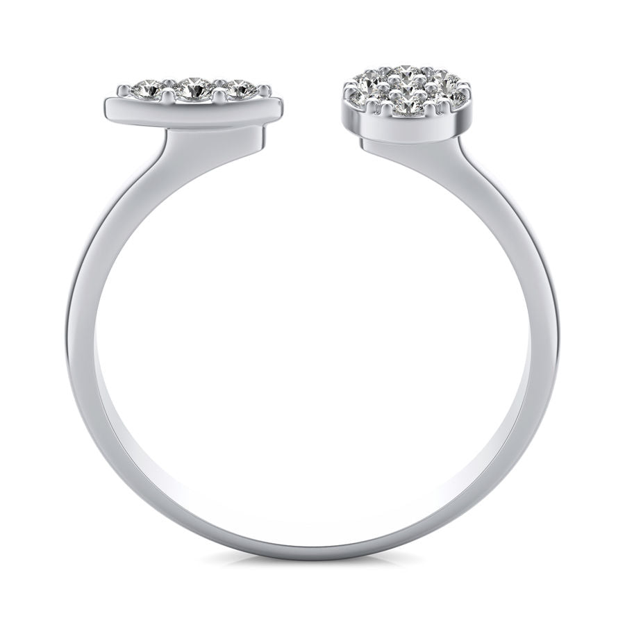 Circle and Oval Fashion Ring - Jewelry Exchange Center