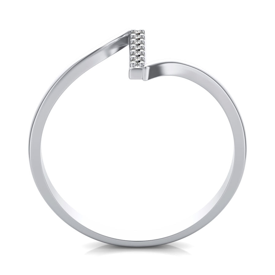 Bar of Diamond Fashion Ring - Jewelry Exchange Center