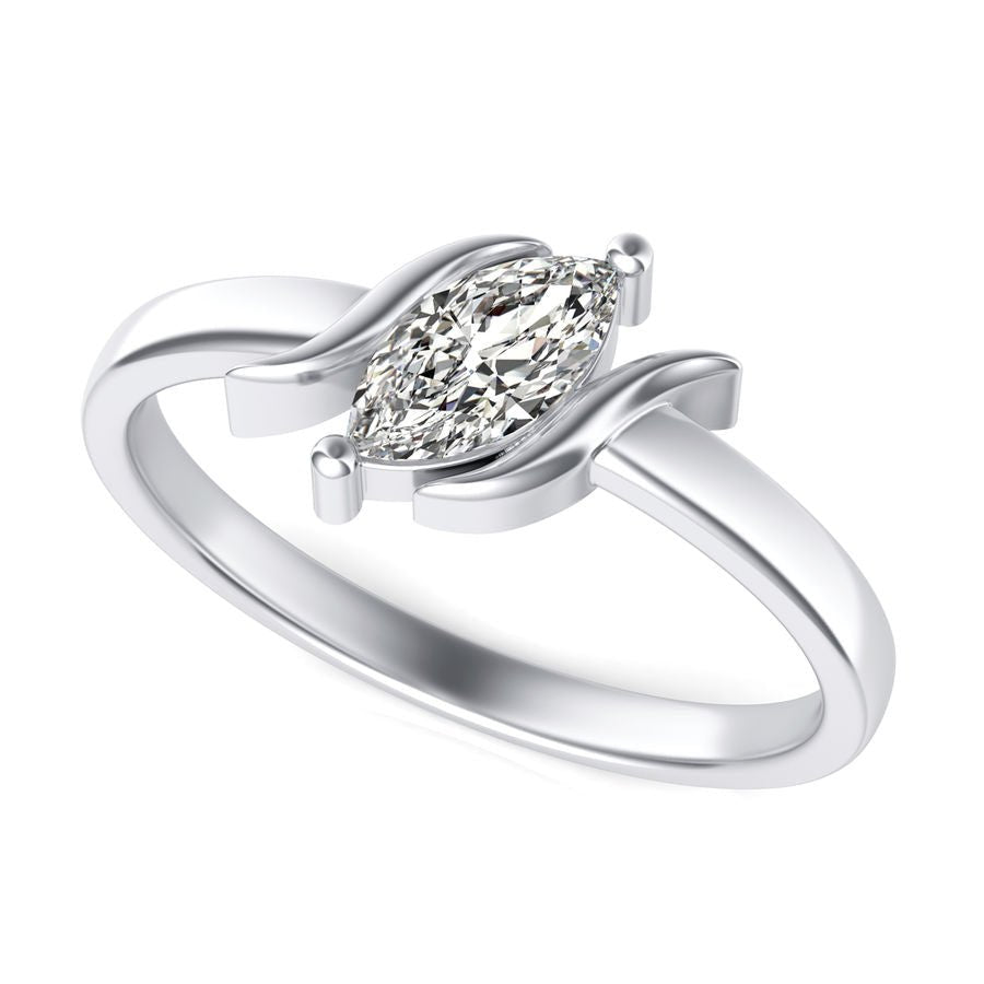 Solitaire Engagement Ring - Jewelry Exchange Center