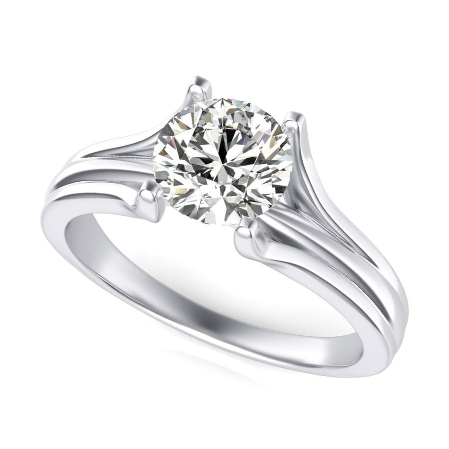 Solitaire Engagement Ring - Jewelry Exchange Center