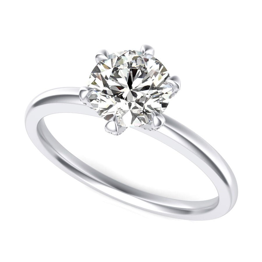 Solitaire Engagement Ring - Jewelry Exchange Center