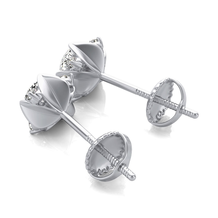 Flower Stud Earrings - Jewelry Exchange Center