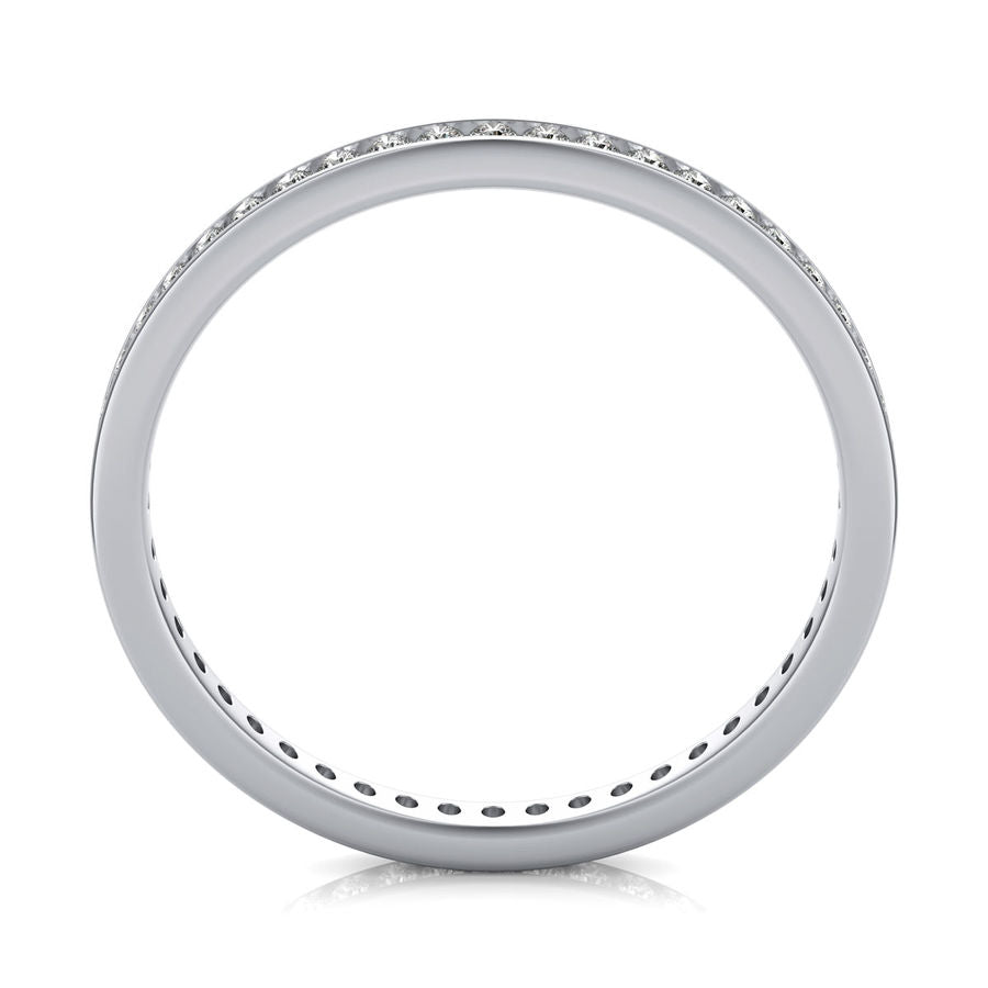 Channel Eternity Band - Jewelry Exchange Center