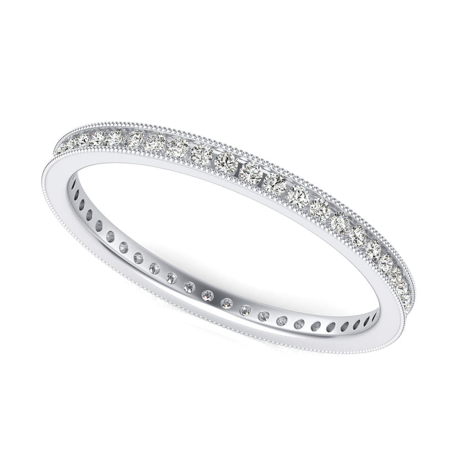 Channel Eternity Band - Jewelry Exchange Center