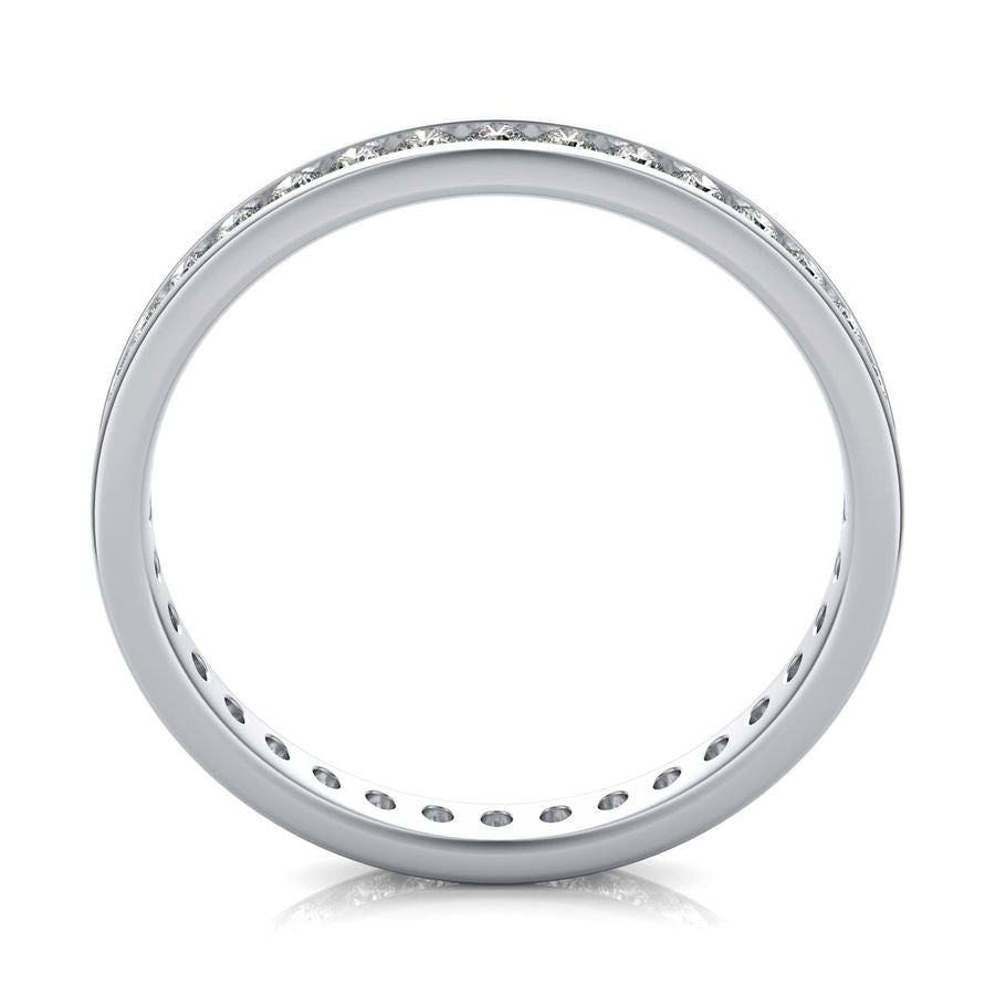 Channel Eternity Band - Jewelry Exchange Center