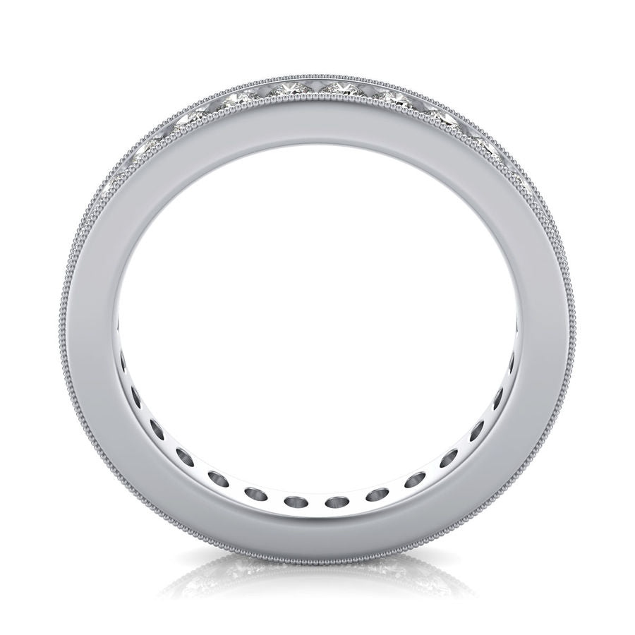 Channel Eternity Band - Jewelry Exchange Center