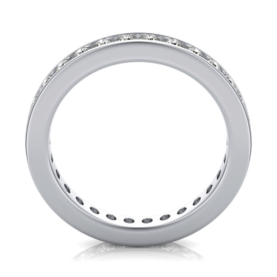 Channel Eternity Band - Jewelry Exchange Center