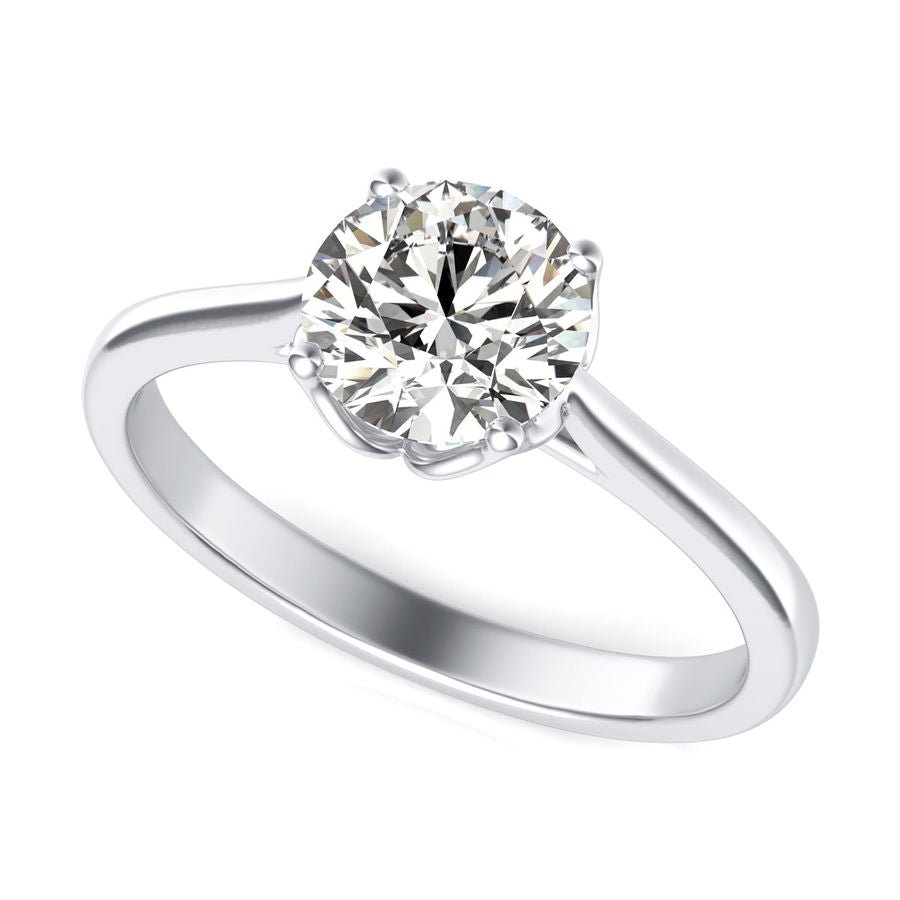 Solitaire Engagement Ring - Jewelry Exchange Center