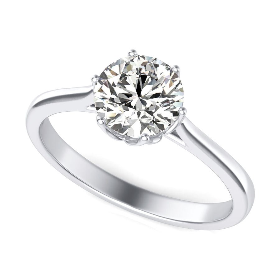 Solitaire Engagement Ring - Jewelry Exchange Center