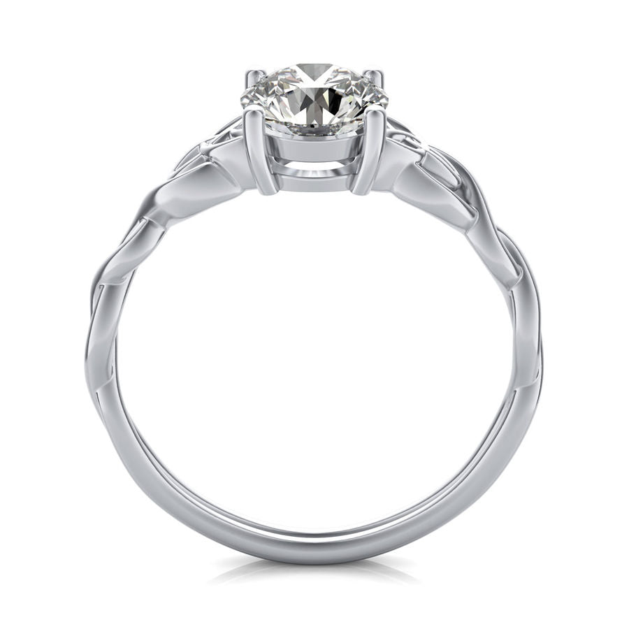 Twist Engagement Ring - Jewelry Exchange Center