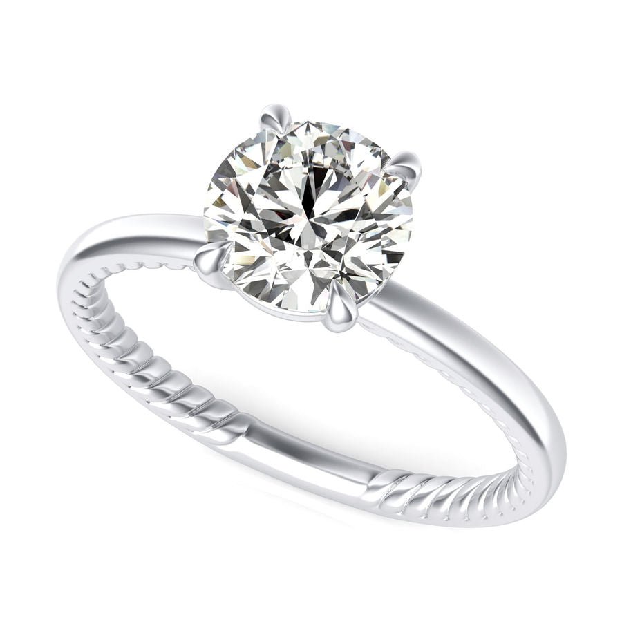 Solitaire Engagement Ring - Jewelry Exchange Center