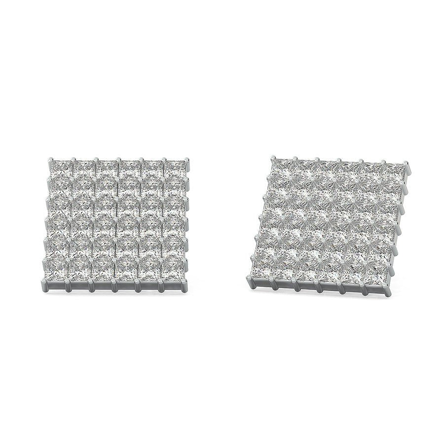 3.00 Ct. T.W. Cluster Stud Earrings - Jewelry Exchange Center