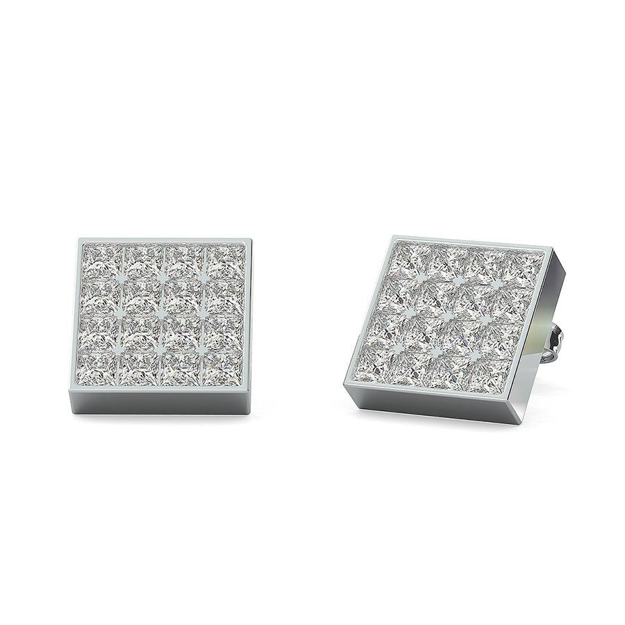1.75 Ct. T.W. Cluster Stud Earrings - Jewelry Exchange Center