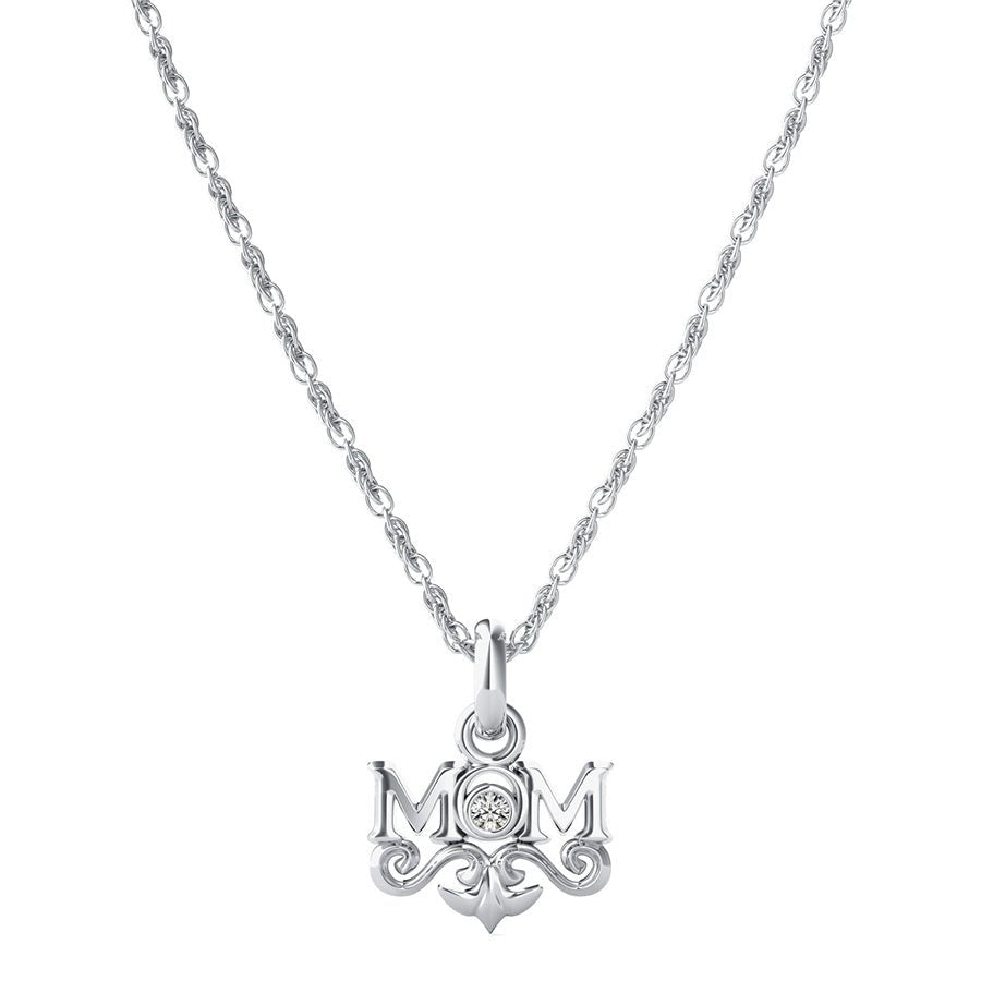 "Mom" Pendant - Jewelry Exchange Center