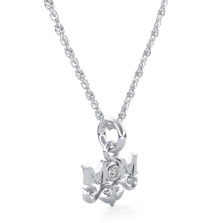 "Mom" Pendant - Jewelry Exchange Center