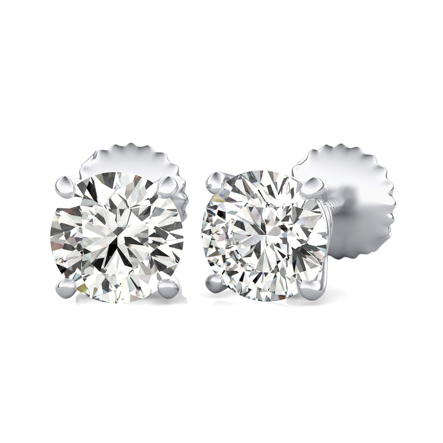 1.50 ctw. Diamond Stud Earrings