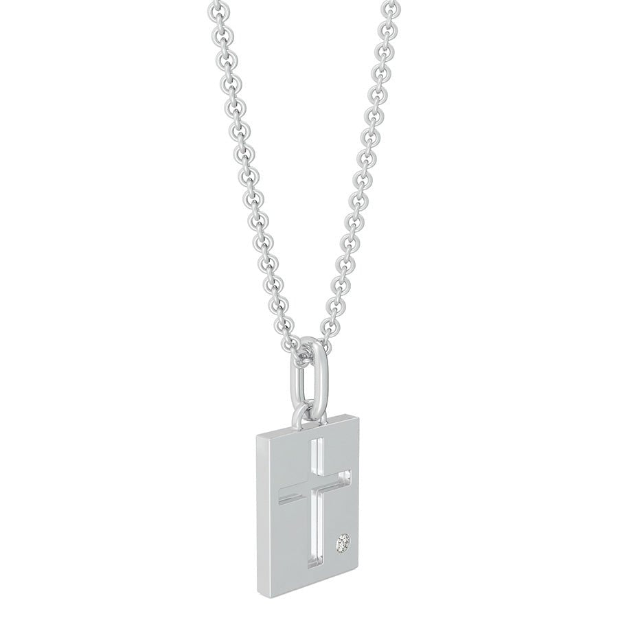 Cross Rectagular Pendant - Jewelry Exchange Center