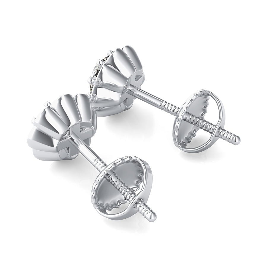 Flower Halo Earrings - Jewelry Exchange Center