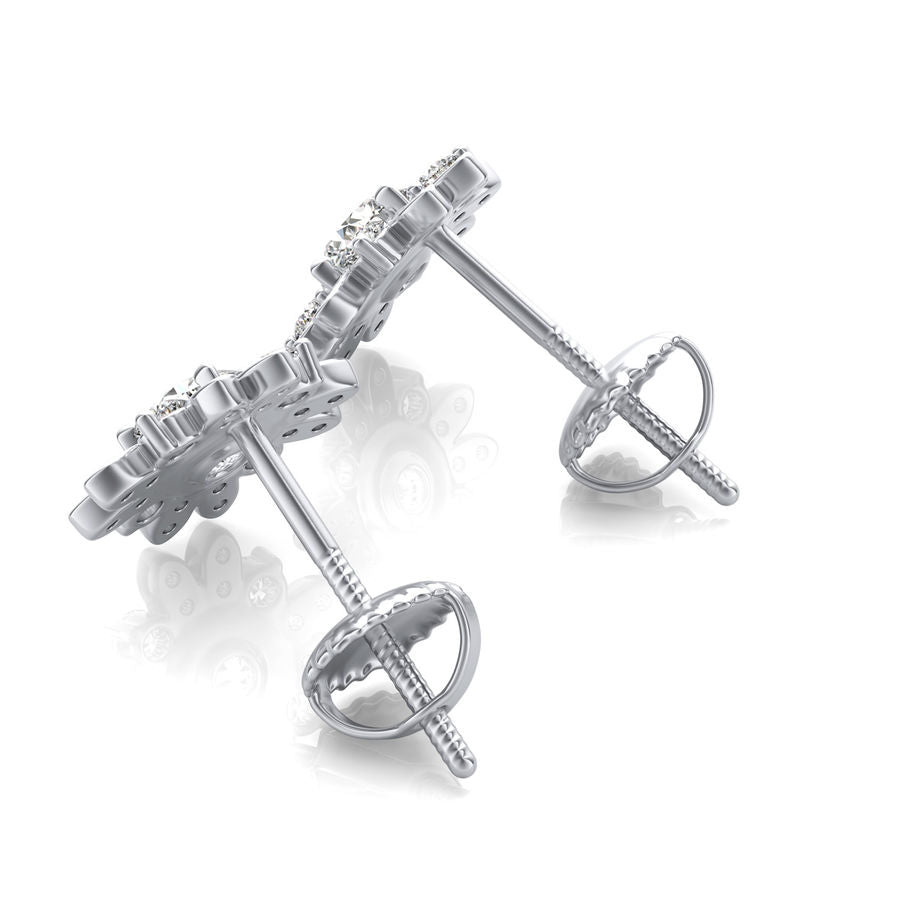 Halo Earrings - Jewelry Exchange Center