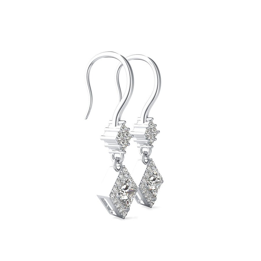 Halo Earrings With Cluster - Jewelry Exchange Center