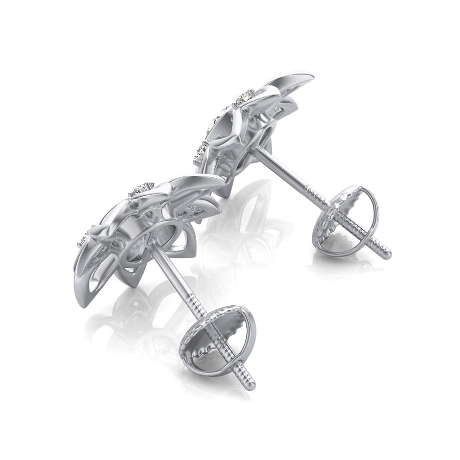 Halo Stud Earrings - Jewelry Exchange Center
