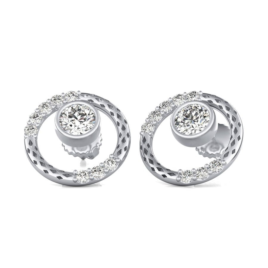 Halo Stud Earrings - Jewelry Exchange Center