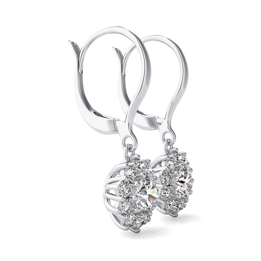 Halo Wire Basket Earrings - Jewelry Exchange Center