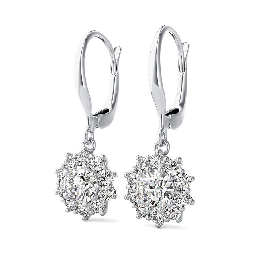 Halo Wire Basket Earrings - Jewelry Exchange Center