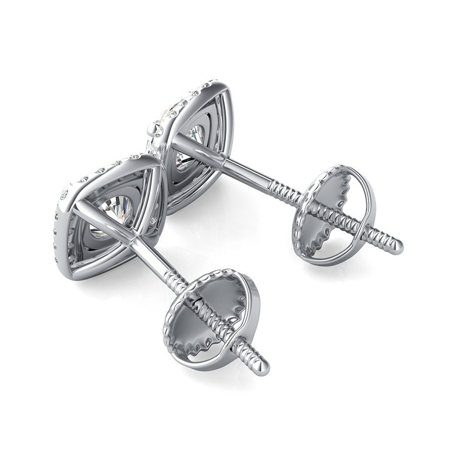 Martini Halo Earrings - Jewelry Exchange Center