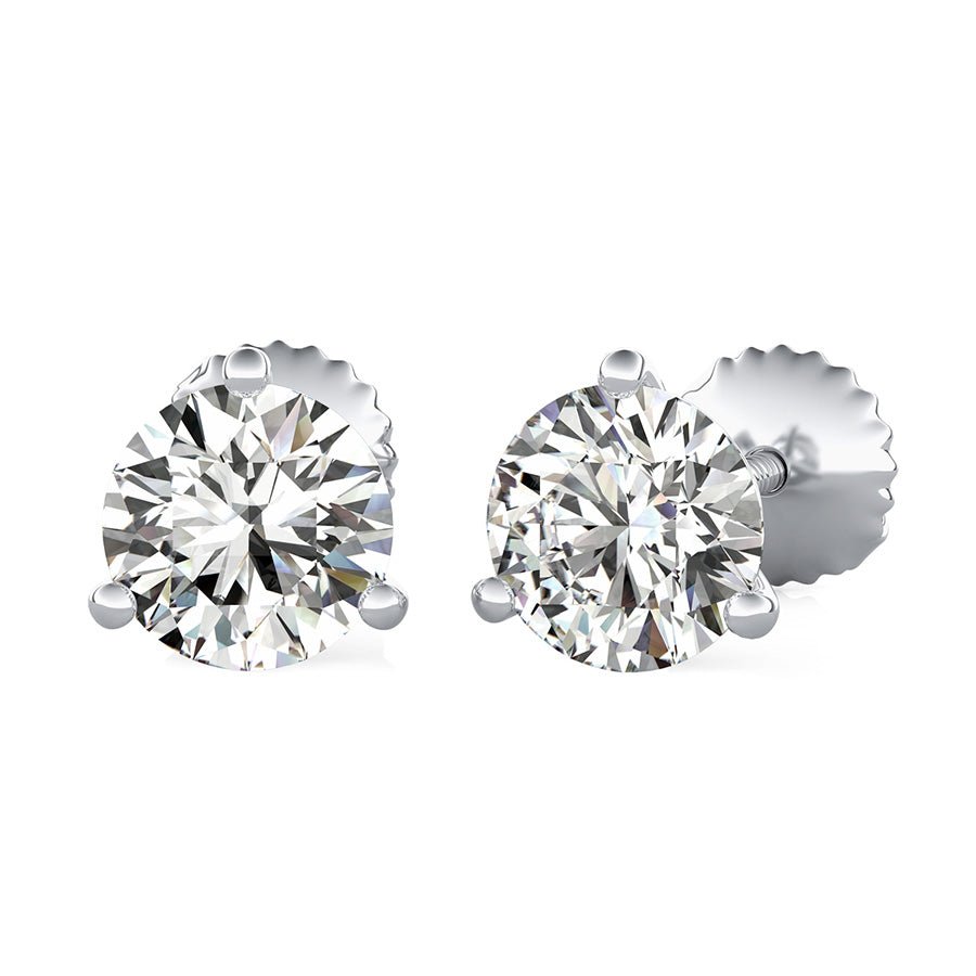 Martini Stud Earrings - Jewelry Exchange Center