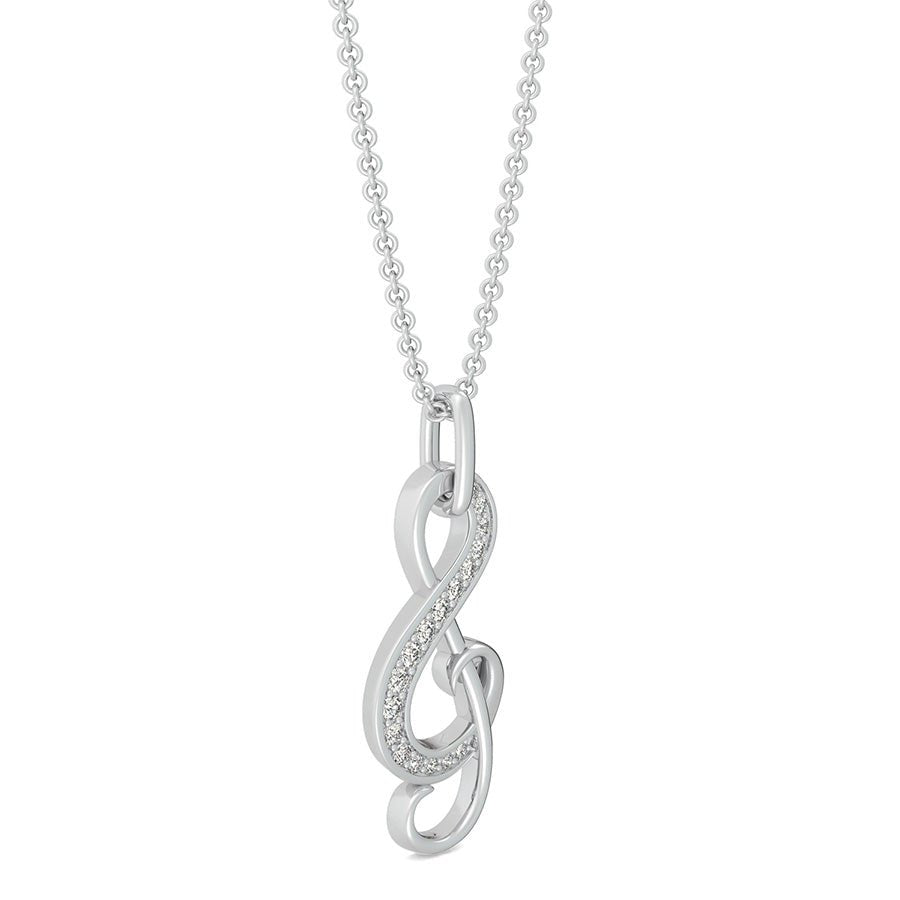 "&" Pendant With Pave Set Stones - Jewelry Exchange Center